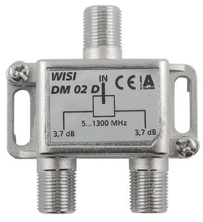 DM02D Splitter 2-way, 1,3 GHz